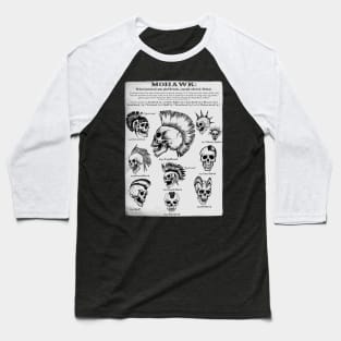 Mohawks Diagram Baseball T-Shirt